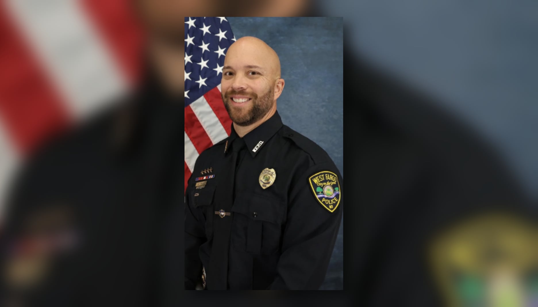 West Fargo community rallies behind detective with cancer