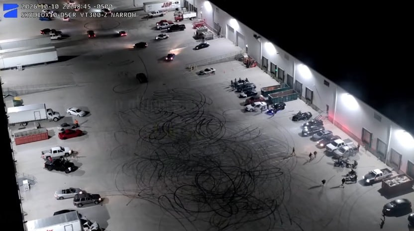 Fargo police document over 100 vehicles at illegal car meet