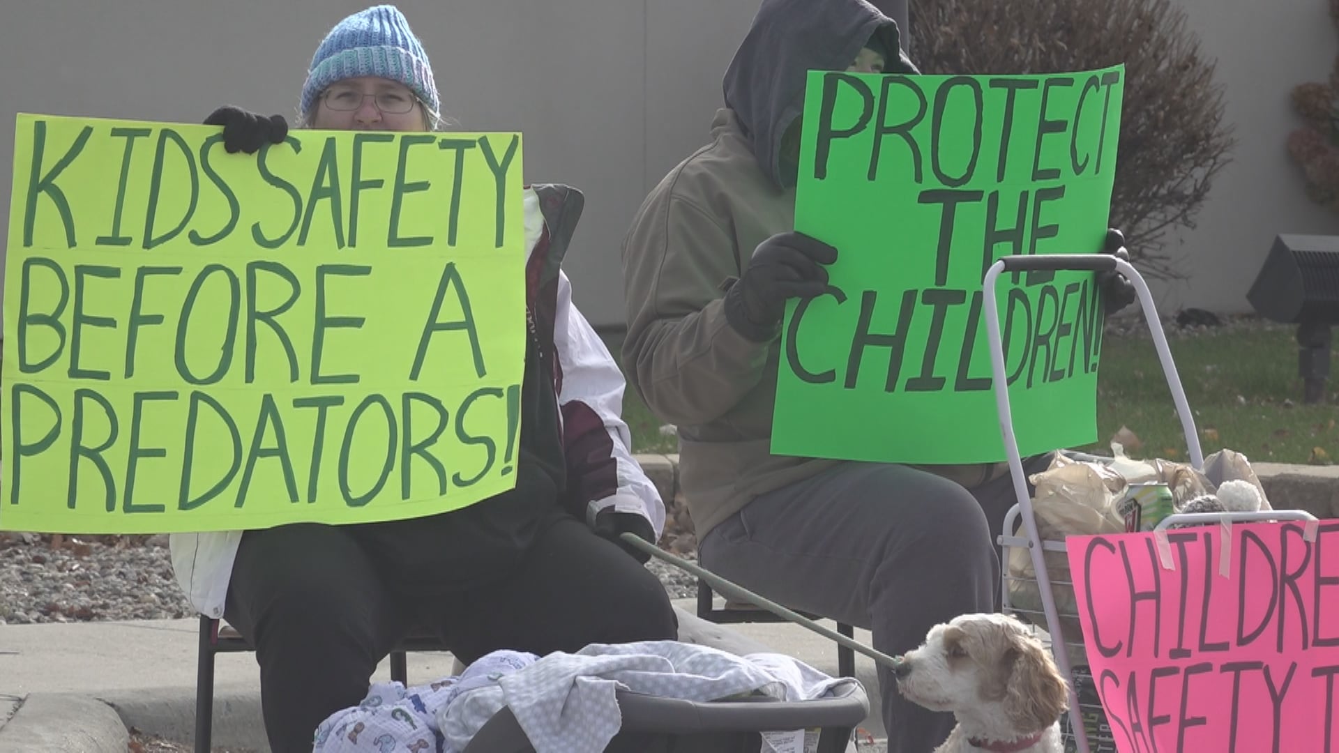 Roseau protest calls for tougher action on accused child offenders