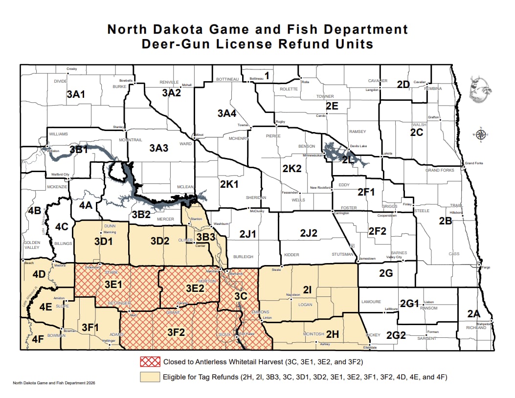 North Dakota bans antlerless deer hunting after EHD outbreak