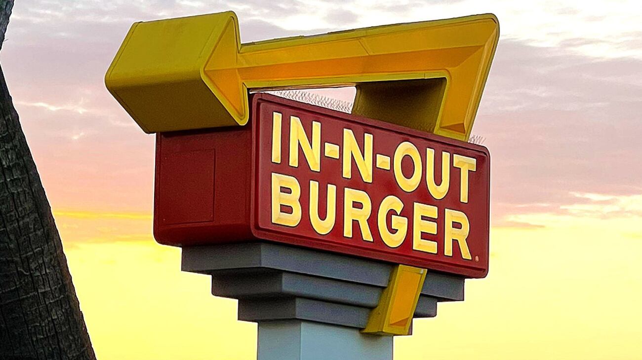 FILE -- In-N-Out sign shown in this image.