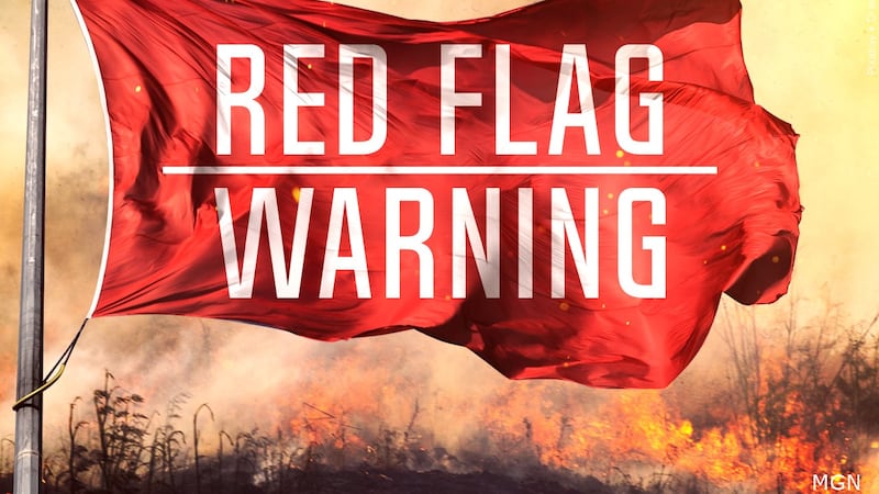 Red flag warning issued in multiple North Dakota and Minnesota counties ...