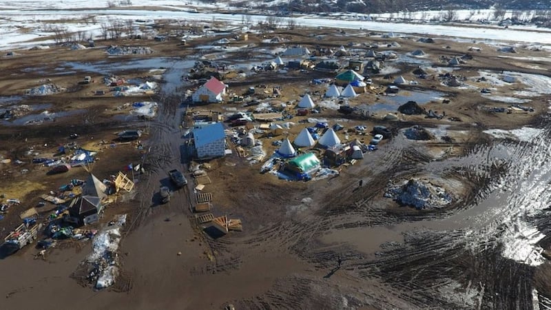Dapl Completed DAPL camp cleanup completed
