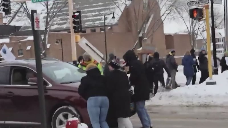 February 1 ICE protest - Downtown Fargo