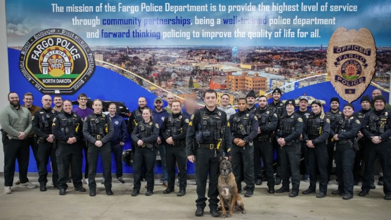 Fargo Pd Graphics Fargo Police K-9 Blue retires after distinguished career