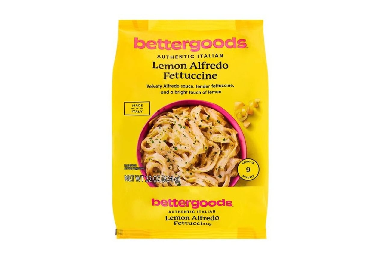 Frozen pasta sold at Walmart under the Bettergoods brand name is being recalled because it may...