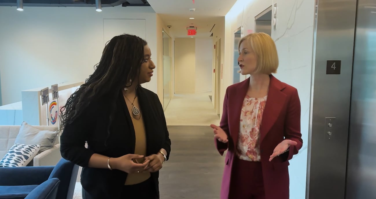 Molly Smith with the American Hospital Association speaks with InvestigateTV’s Caresse Jackman