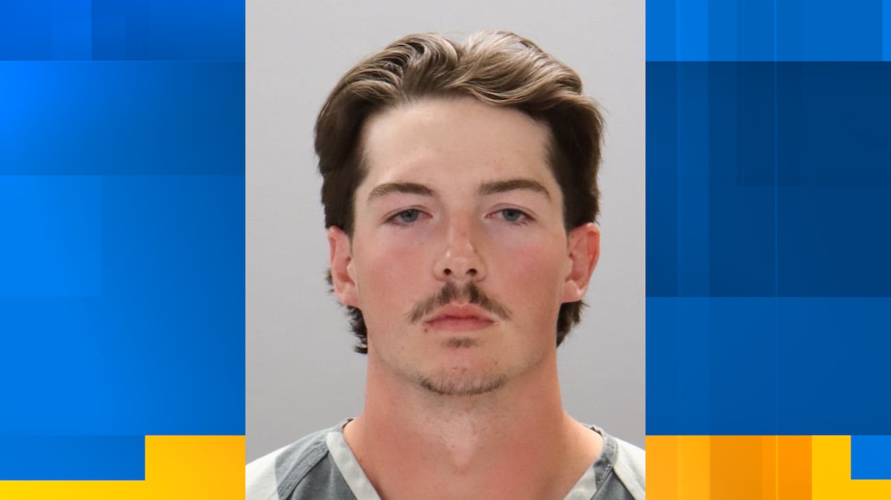 Blake Bible was taken into custody and charged with theft of property.