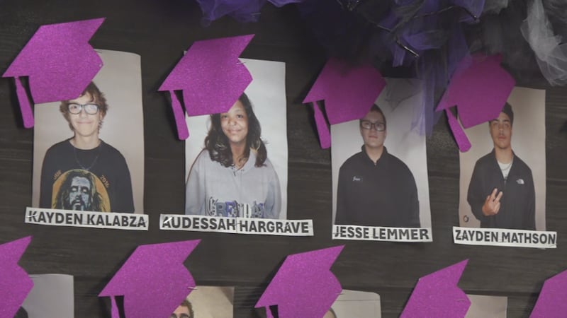 West Fargo Community High School sets graduation record.