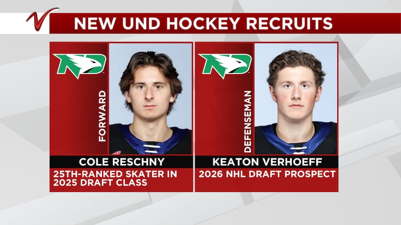 UND Hockey Recruits Cole Reschny and Keaton Verhoeff