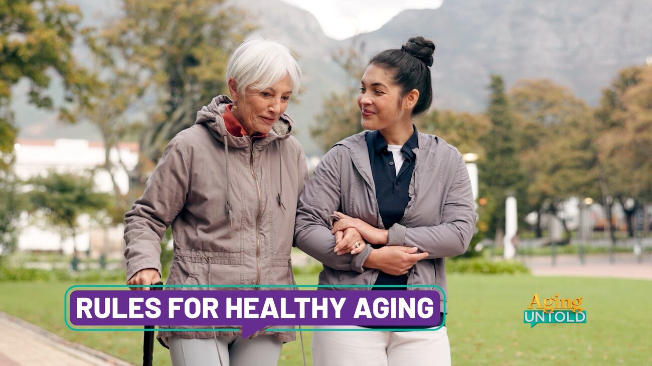 Doctor says movement, nutrition, sleep and social connection are key factors in aging well.