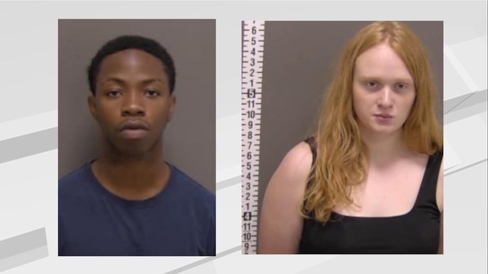Two people arrested after traffic stop leads to foot pursuit