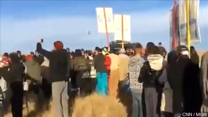 Dapl Protest Fenced New DAPL protest camp on private land evacuated