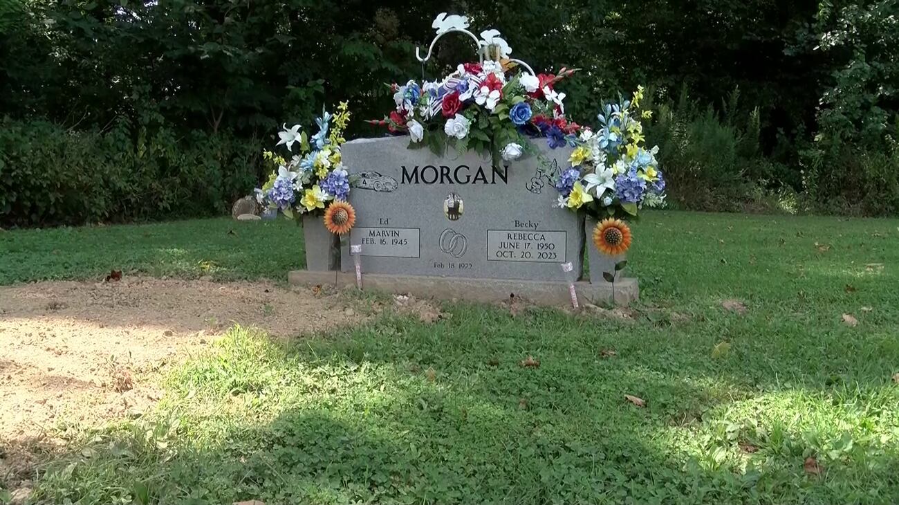 Marvin "Ed" Morgan's grave