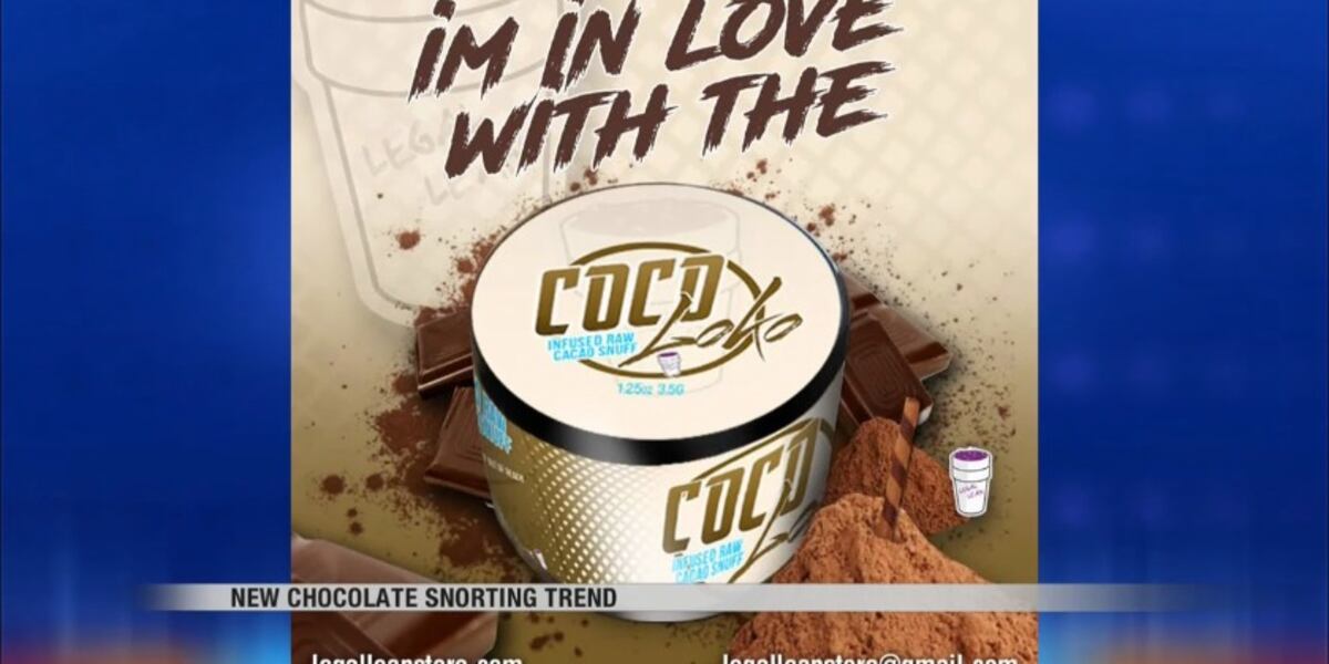 Snorting cocoa powder products may be the new dangerous trend