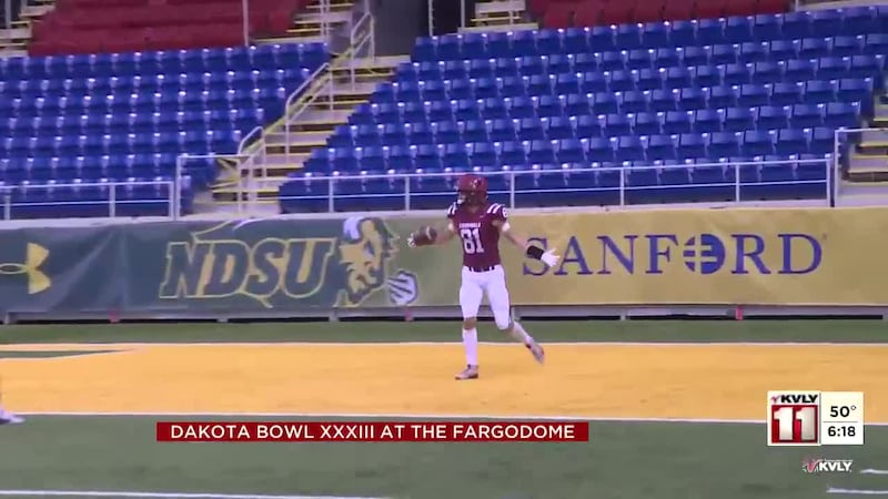 Tanner McDonald scores in Dakota Bowl XXXIII