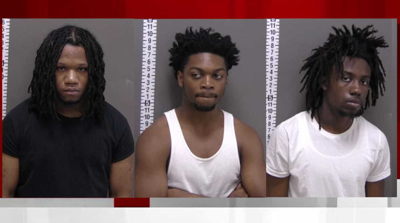 Erick Scott, Gregory Rogers-McKinney and Kennedy Dolo