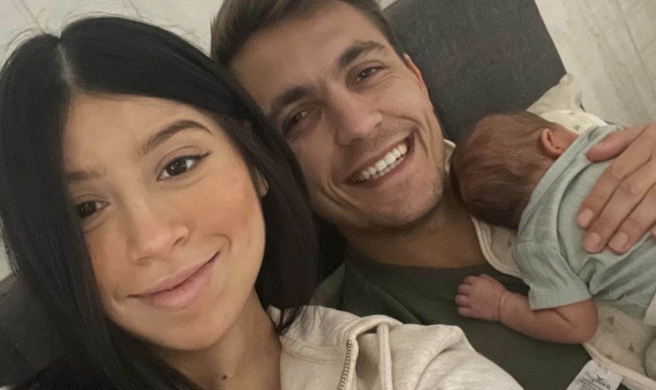 The Gainesville Fire Department released a photo of Samuel Skelton and his wife, Kiana, with...