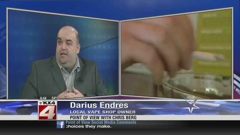 Local vape shop owner Darius Endres tells us why he is against Measure 4 Local vape shop owner Darius Endres tells us why he is against Measure 4