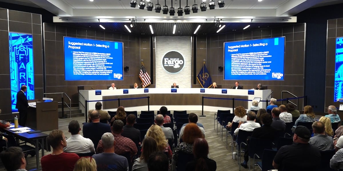 Outgoing Fargo leaders approve convention center site in final meeting