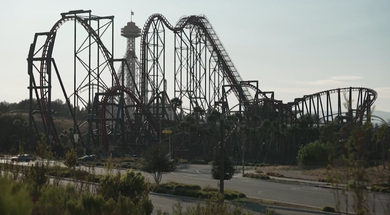 The injuries reportedly occurred on the X2 roller coaster at Six Flags Magic Mountain in...