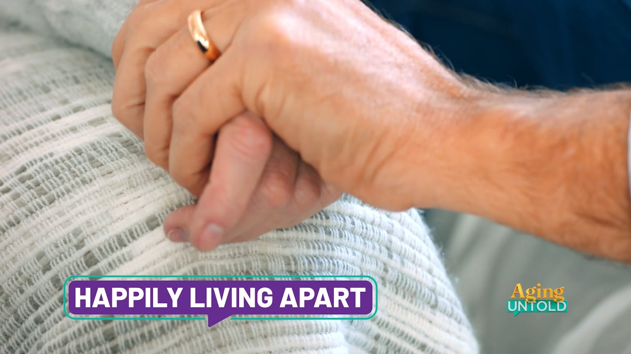 Some happily married couples stay together but choose to live in separate homes.