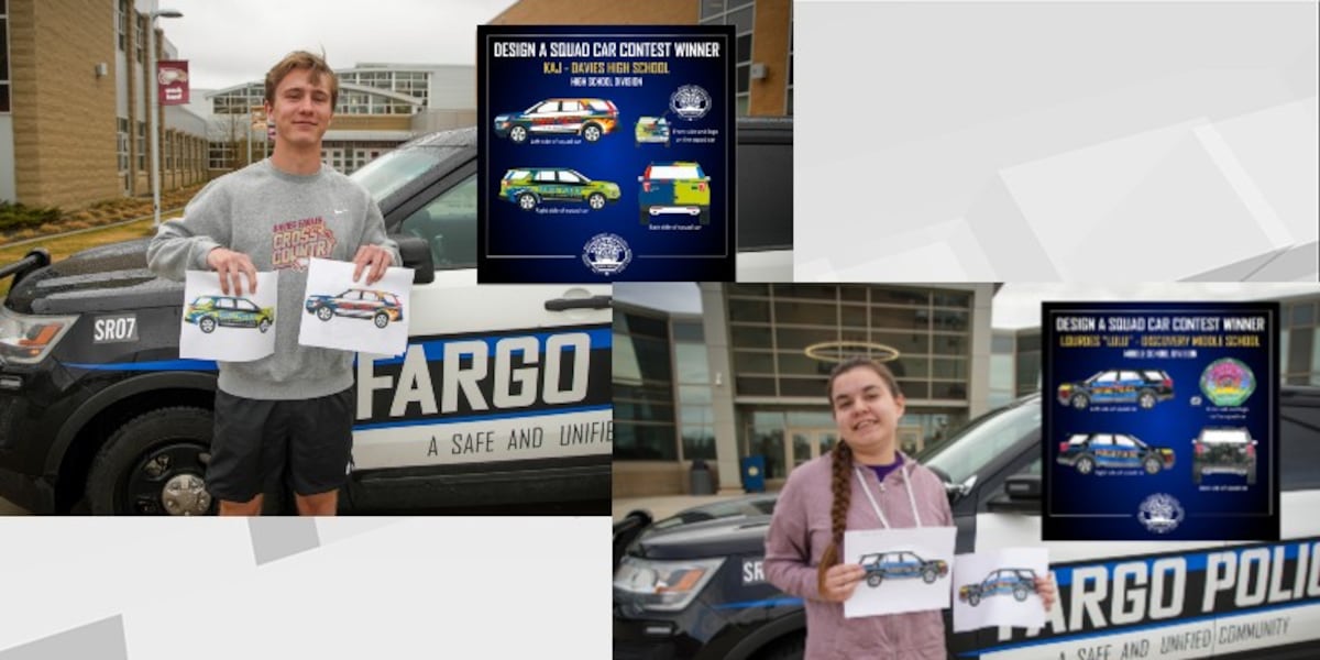 Fargo Pd Graphics Fargo students’ designs to roll out on police squad cars