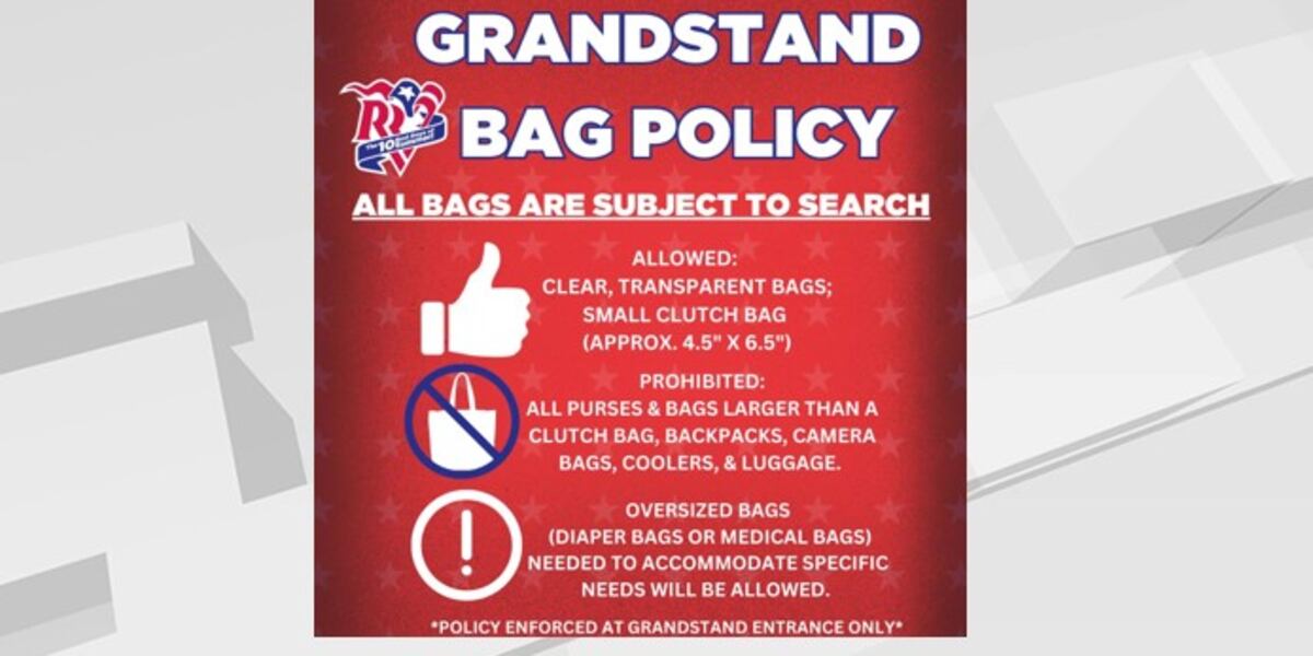 Red River Valley Fair changes grandstand bag policy