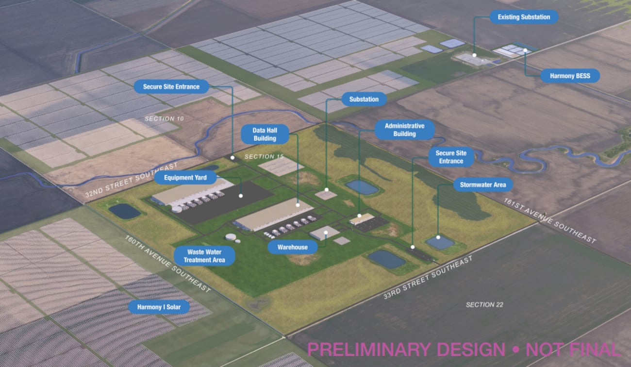 The proposed site is located in Cass County on land section 15 (Harmony Township), which is...