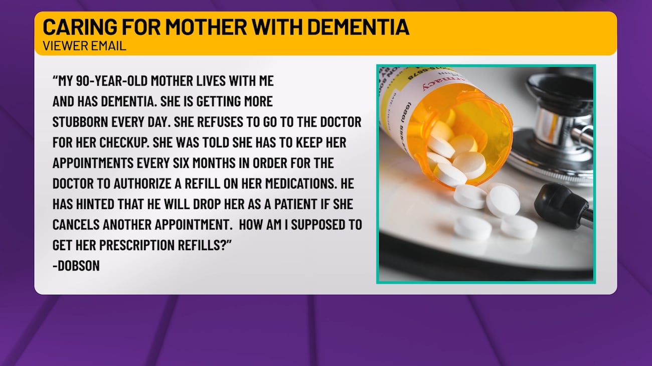 Dobson, an Aging Untold viewer, reached out to our experts with a question about caring for...