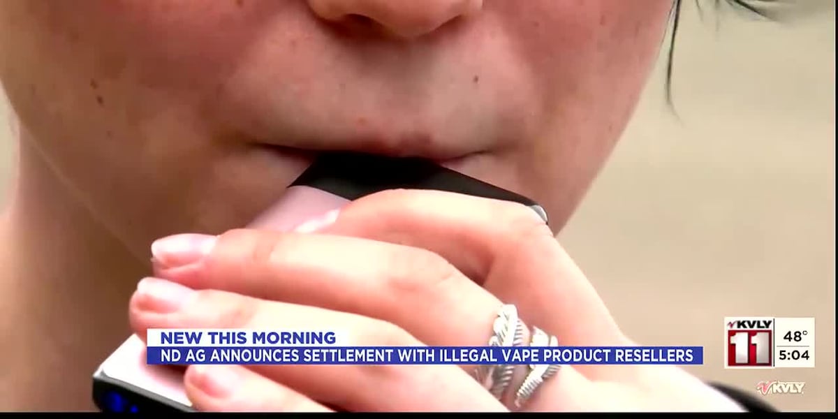 ND AG announces settlement with illegal vape product resellers ND AG announces settlement with illegal vape product resellers