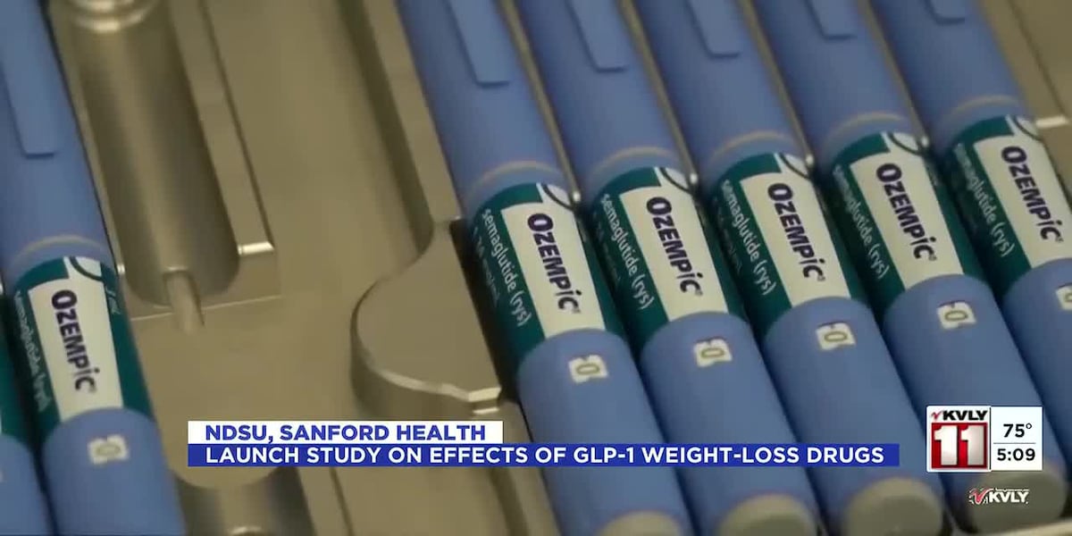 NDSU, Sanford Health launch study on real-world effects of GLP-1 weight-loss drugs