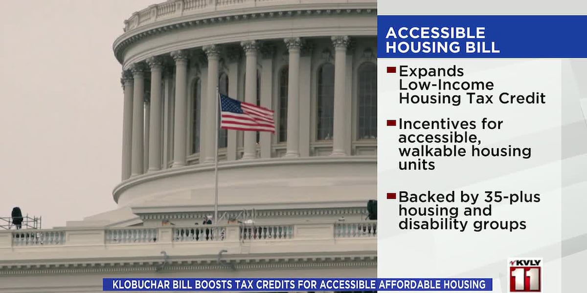 Klobuchar bill boosts tax credits for accessible affordable housing