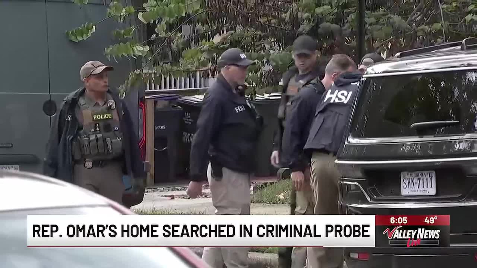 Agents search Rep. Omar’s Washington home in criminal probe as she vows she won’t ‘be silenced’