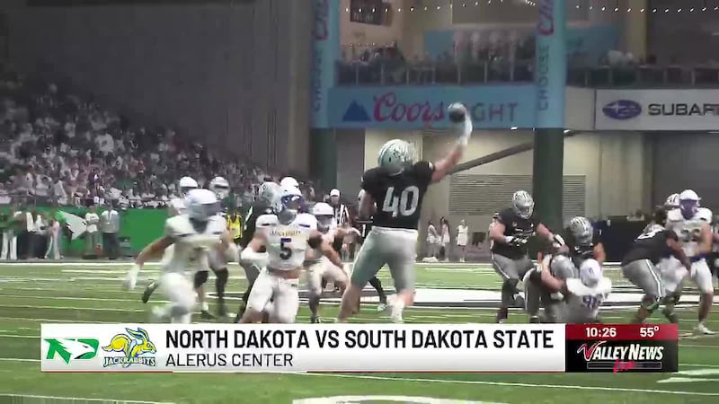 UND top No.1 Jackrabbits at the Alerus Center